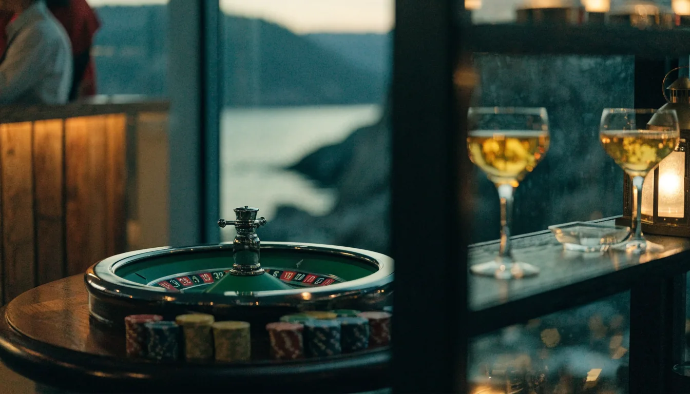 Casinospill: blackjack, rulett og live casino